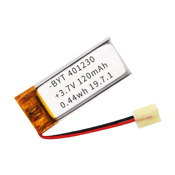401230 3.7v 120mah Lithium Polymer Battery Pack For Iphone Battery Battery