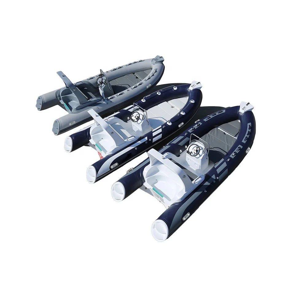 5.2m 17feet pvc rib boats hypalon inflatable rib boat for sale