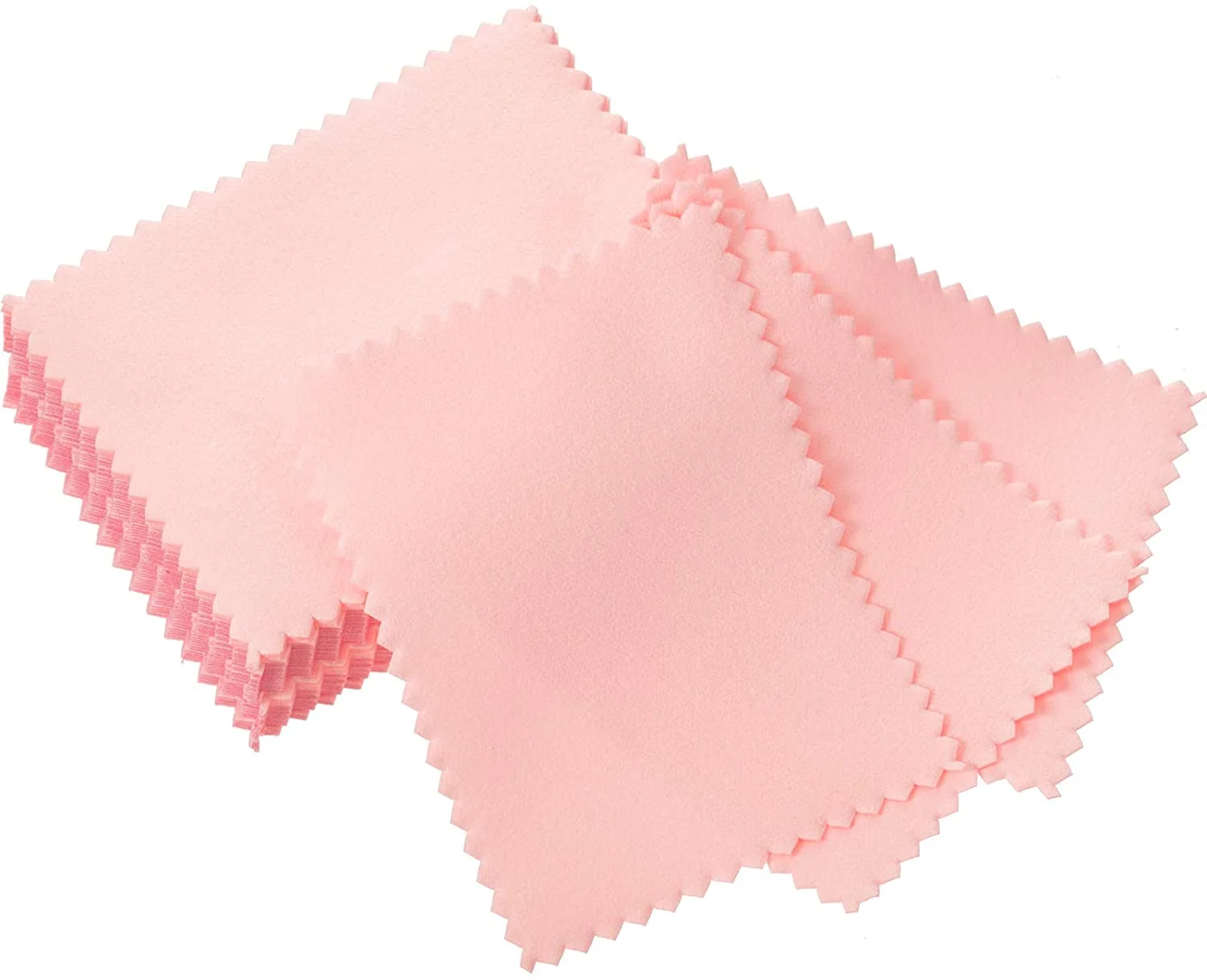 Wholesale Jewellery Cleaning Cloth Custom Jewelry Microfiber Gold Silver Polishing Cloth