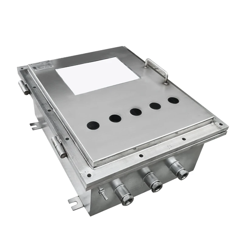 Sheet Metal Manufacturer Custom Metal Sheet Processing Stainless Steel Bend Welded Assembly Enclosure