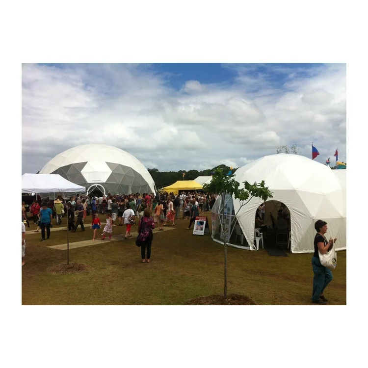 Professional Custom Made Geodesic Dome House Outdoor Dome Tent  Manufacturer Hotel Glamping Tent For Camping