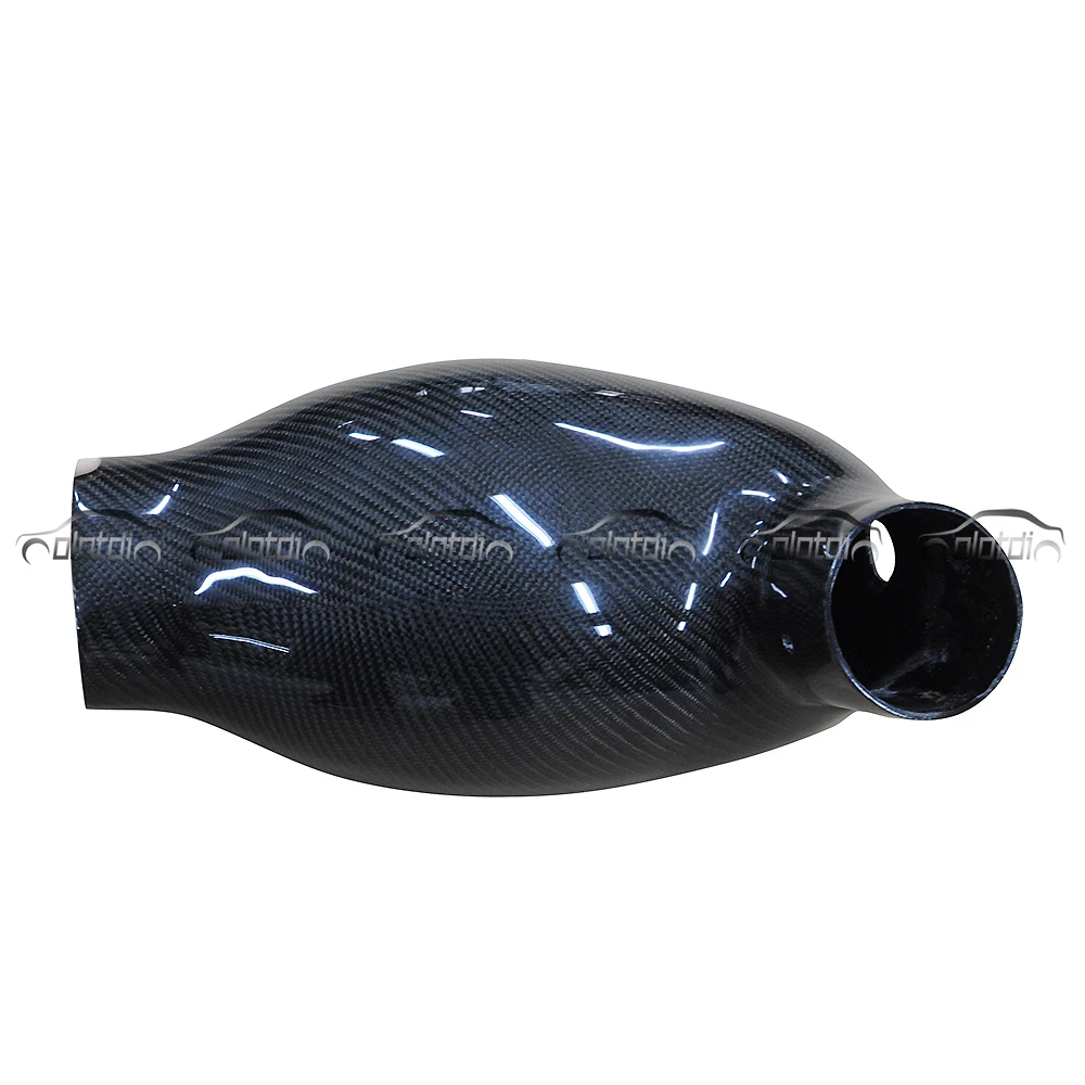 J Style Carbon Fiber Engine Air Intake Vent Round Pipe For Honda S2000 AP1 AP2 Car Accessories 2004+