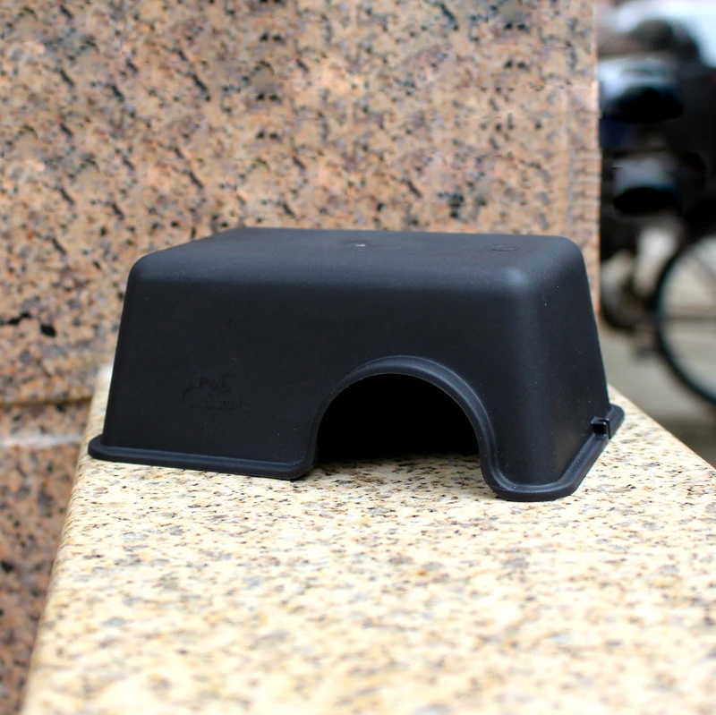 Reptile Feeding Box Reptile Hide Box Lizard Toy Snake Scorpion Small Reptile Pet Bed Nest