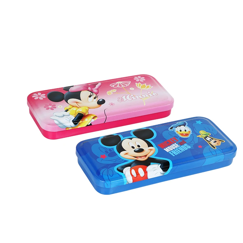 Children kids cute lovely hot sale custom metal tin pencil box school use