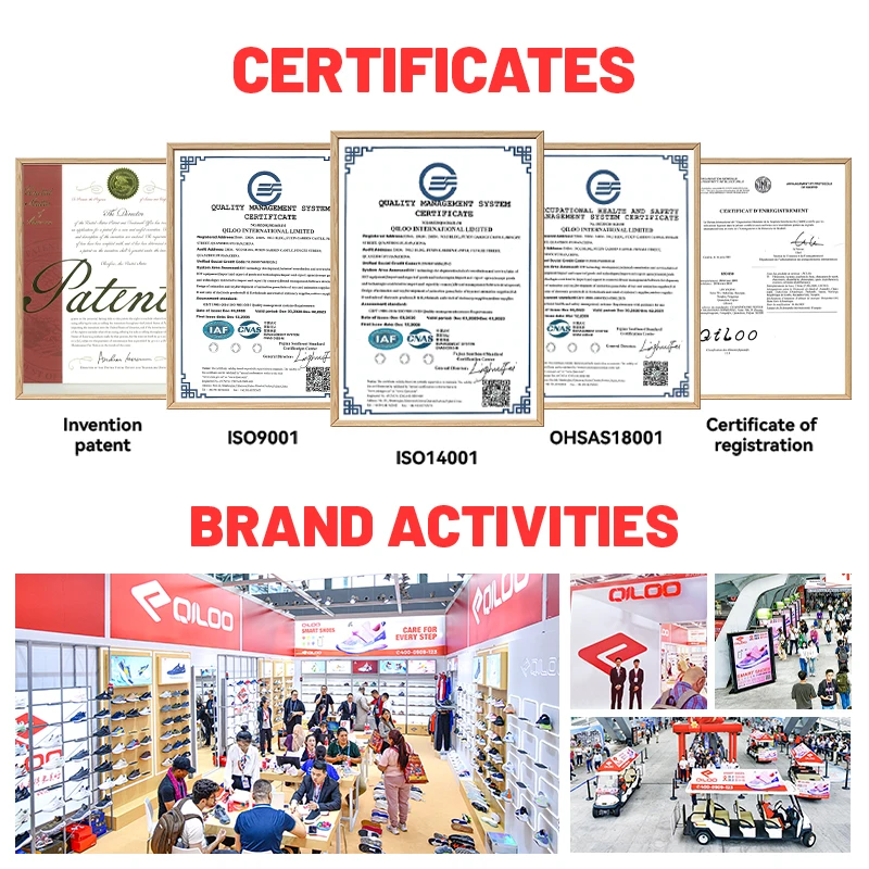 QILOO Custom Shoes Manufacturers High Quality Non-Slip Slides Sandals Indoor Slippers for Men