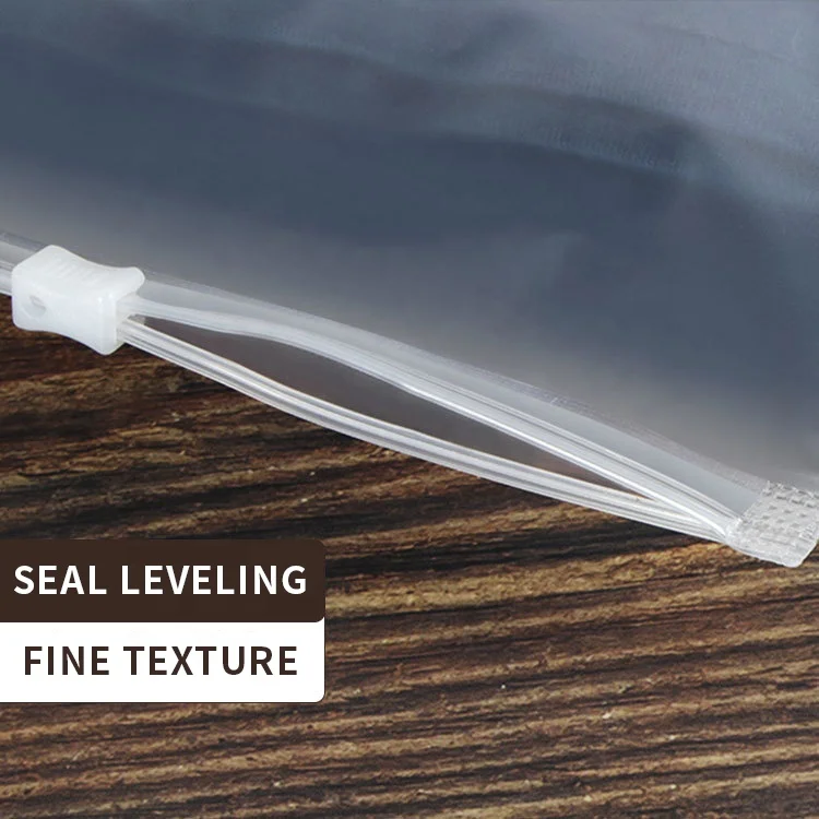 Customized printed Pe cloth packaging plastic hanger hook bags