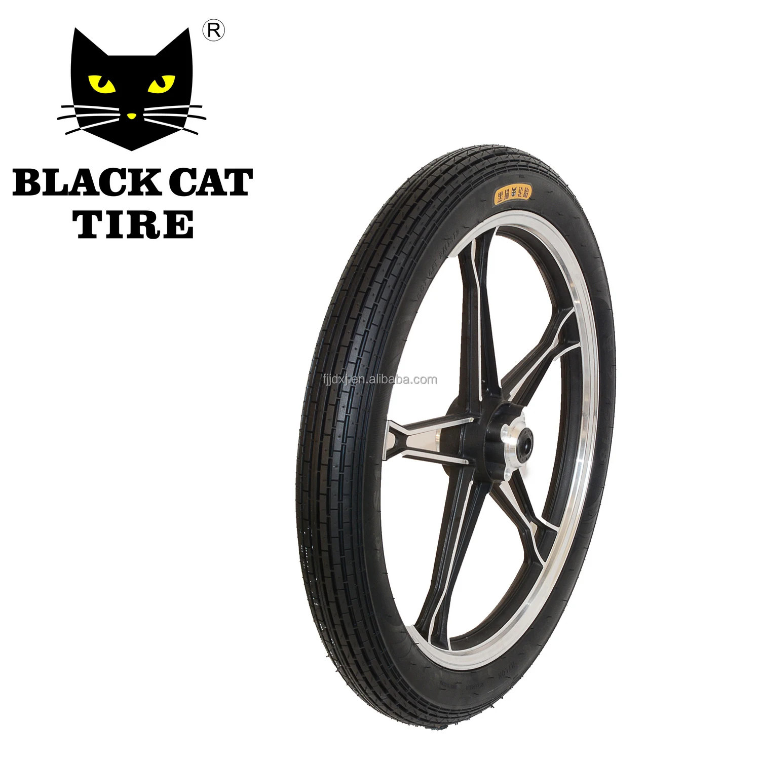 Wholesales Black Cat motorcycle  tire 2.75-18 high quality rubber tire