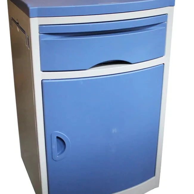 Hot-selling Dental Lab Equipment Clinics Bedside Cabinet/ABS Plastic Hospital Bedside Cabinet