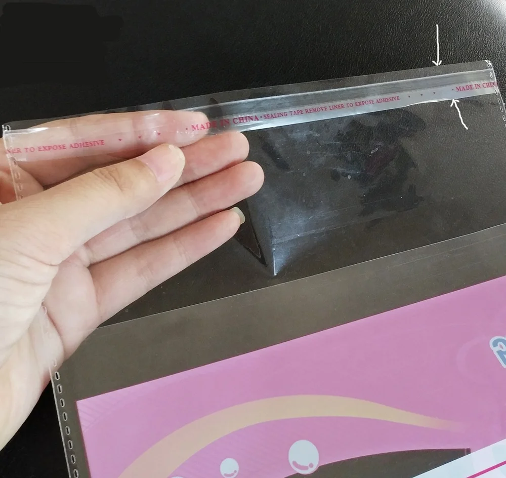 Lower price best quality resealable adhesive PP bag sealing tape