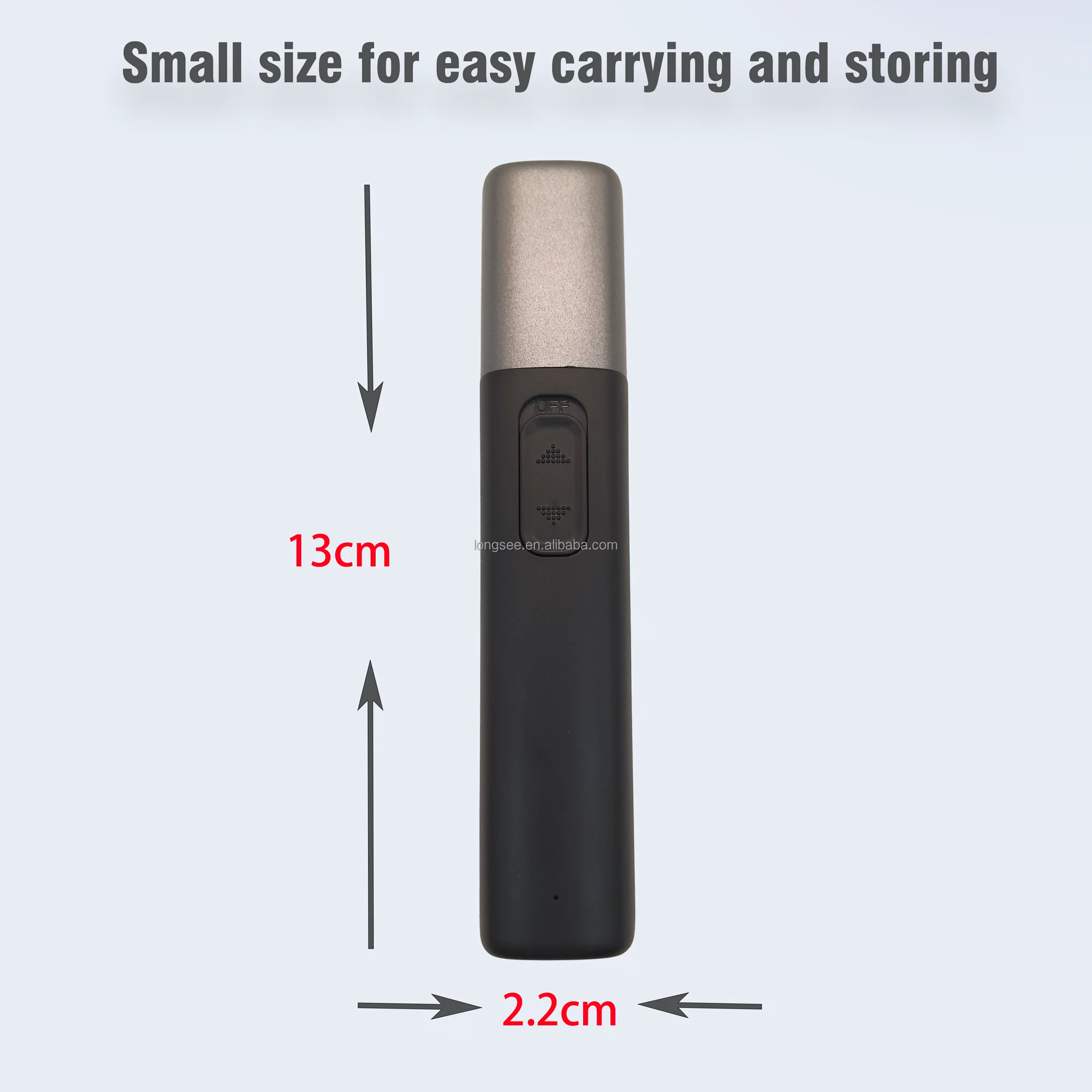 Rechargeable nose ear hair trimmer nose electric shaver men removal cutter clippers waterproof nose trimmer shaver for men