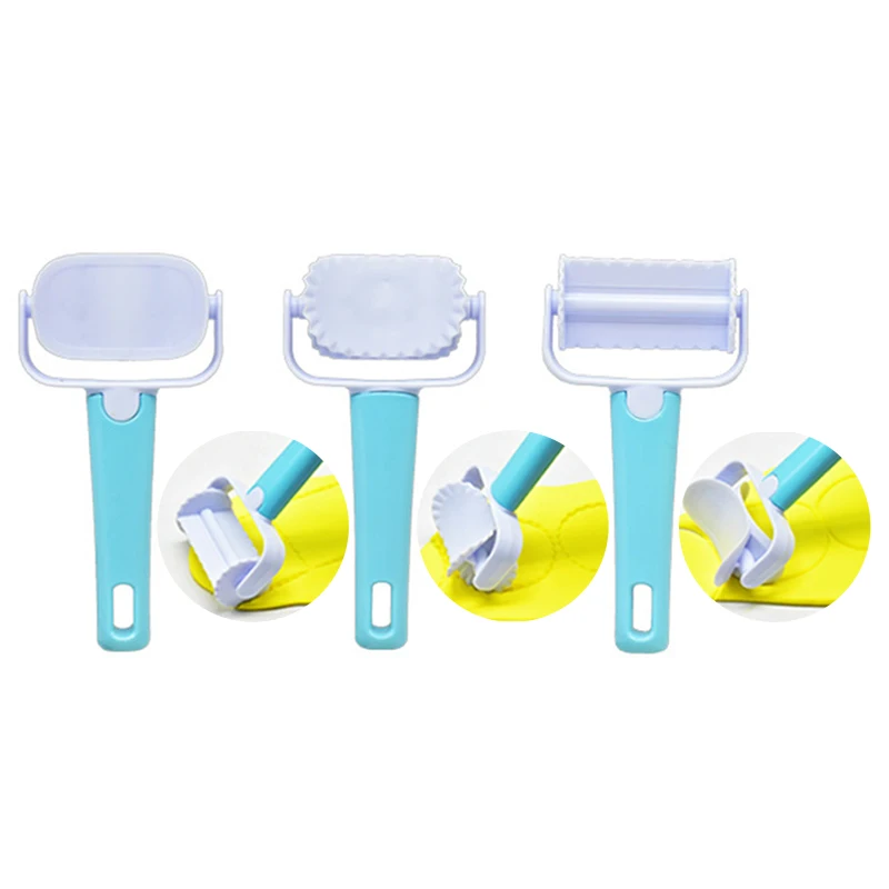 Fondant Cake Tools Plastic Icing Spatula Cookie Round Rolling Biscuit Cutting Pastry Blade Dough Circle Cutter