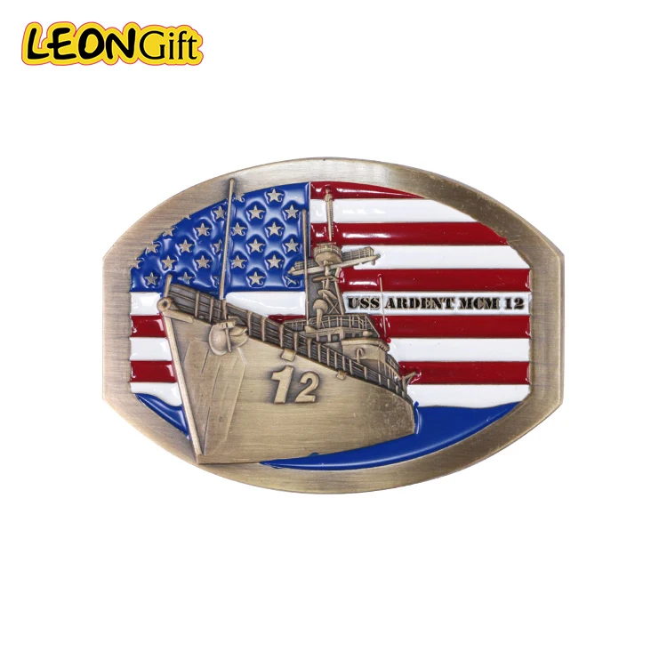 Metal Horse Belt Buckle Automatic High End Survival Belt Buckle