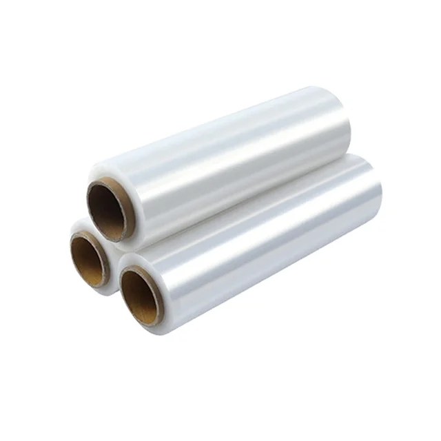 Self-Adhesive PE Stretch Film Soft High Glossy Waterproof Available in 30cm and 50cm Width 30m and 300m Length