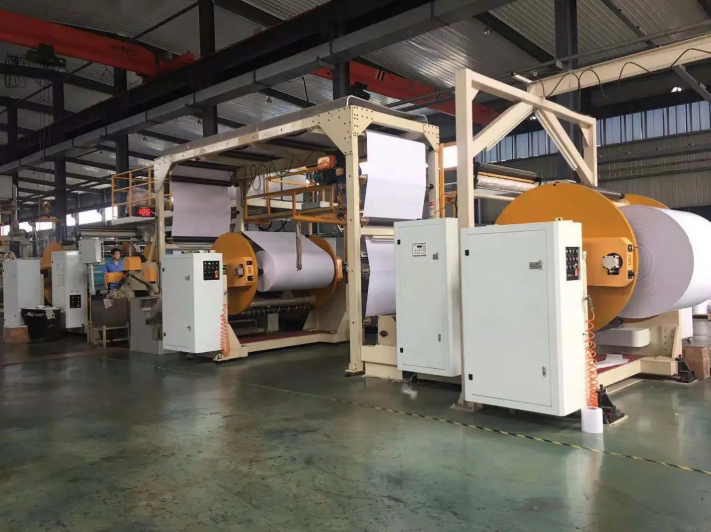 Cheap Factory Thermal Paper Jambo Roll 100% Natural Pulp 1 Ton Paper Thermal Paper Jumbo Rolls