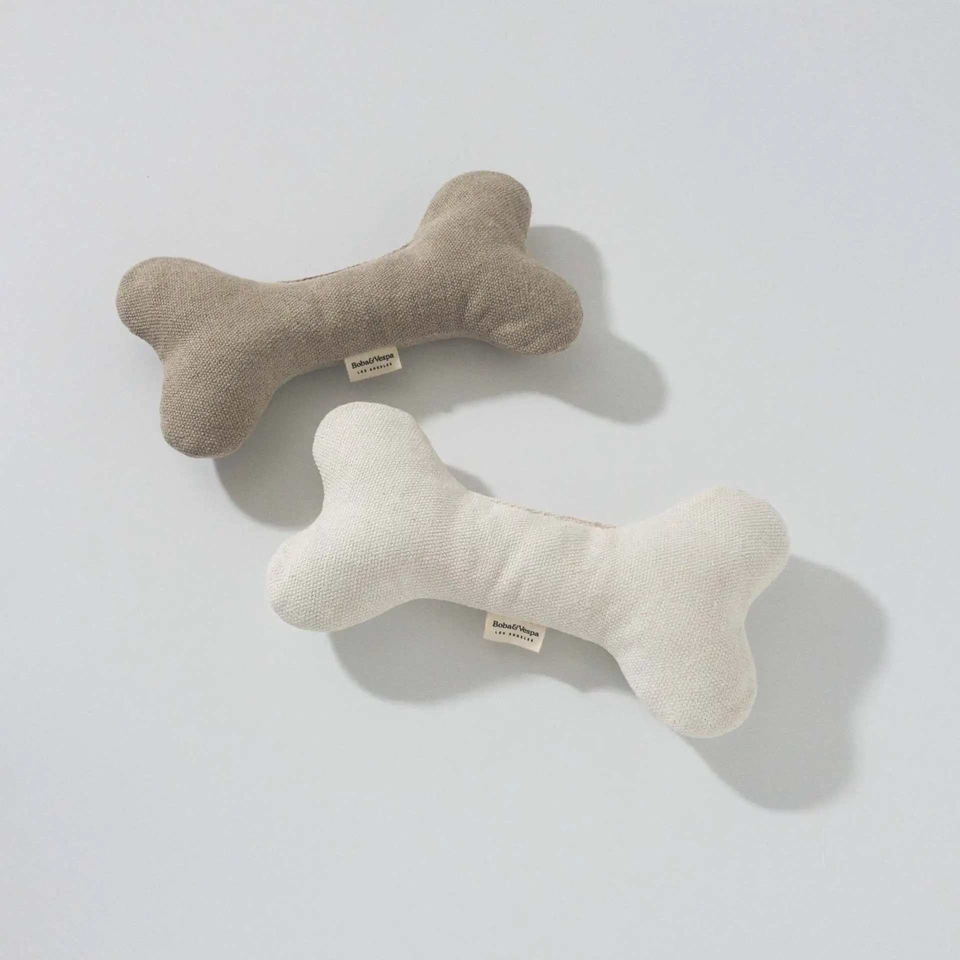 Custom Bone Shape Felt Dog Toys Tear-resistant Dog Teething Toys Zhejiang Training Interactive Rope Knot Bones Plush Unisex