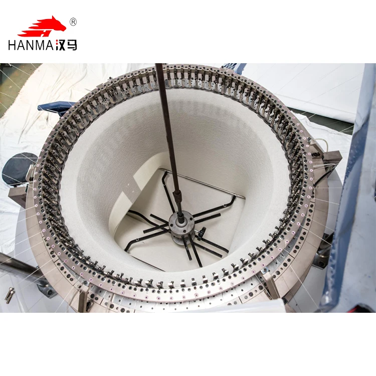 HANMA BRAND 3 thread fleece circular knitting machine / textile knitting machine