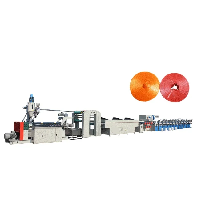 Polypropylene Pp Twine String Making Machine Plastic Agriculture Packing Hay Baling Twine Making Machine