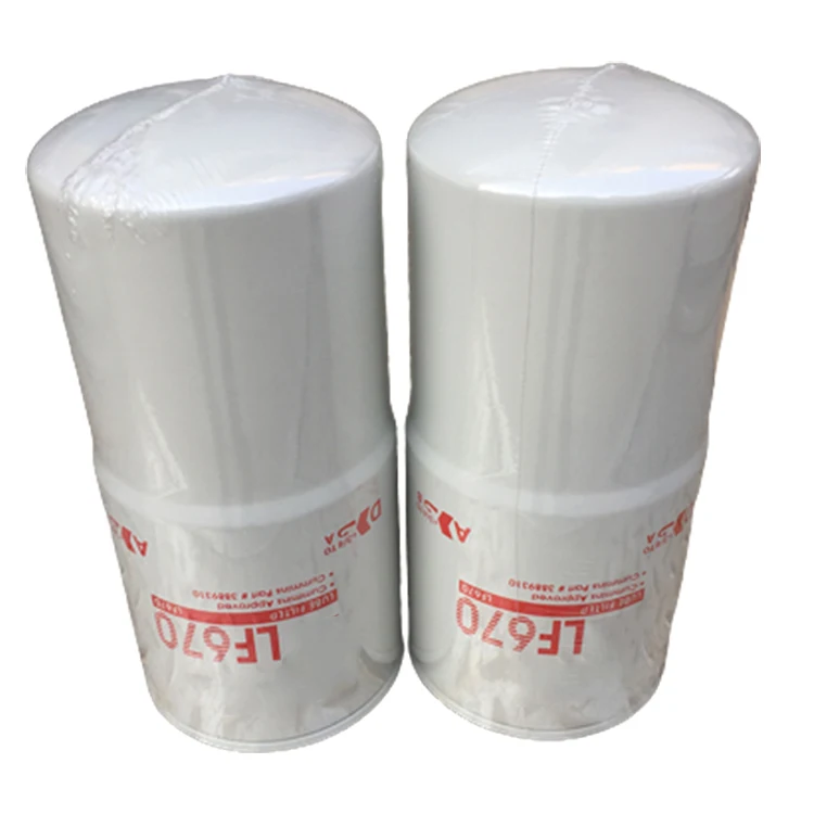 HongRun Heavy Truck Oil Filter LF670 used for Fleetguard