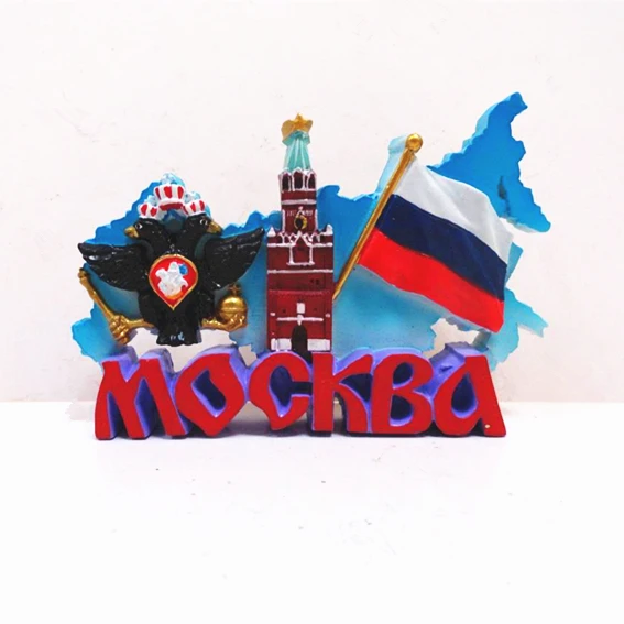 Наклейки магнит на холодильник из полиэстера в европейском стиле нарисованные вручную