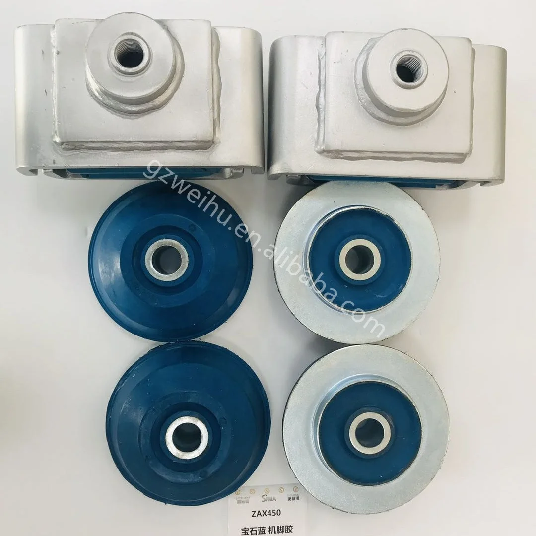 Low price and high quality Excavator Engine Mount rubber 4435106 4183995 4467459 For Hitachi Excavators ZAX450 ZAX470-5g