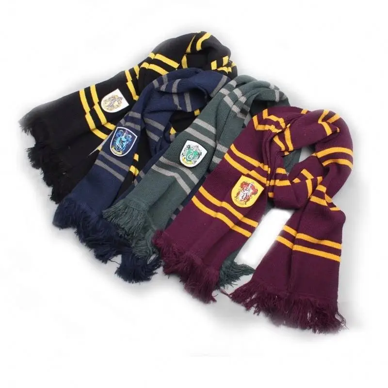 Harry School Neckerchief Carnival For Winter Cosplay Christmas Gift Anime Scarf