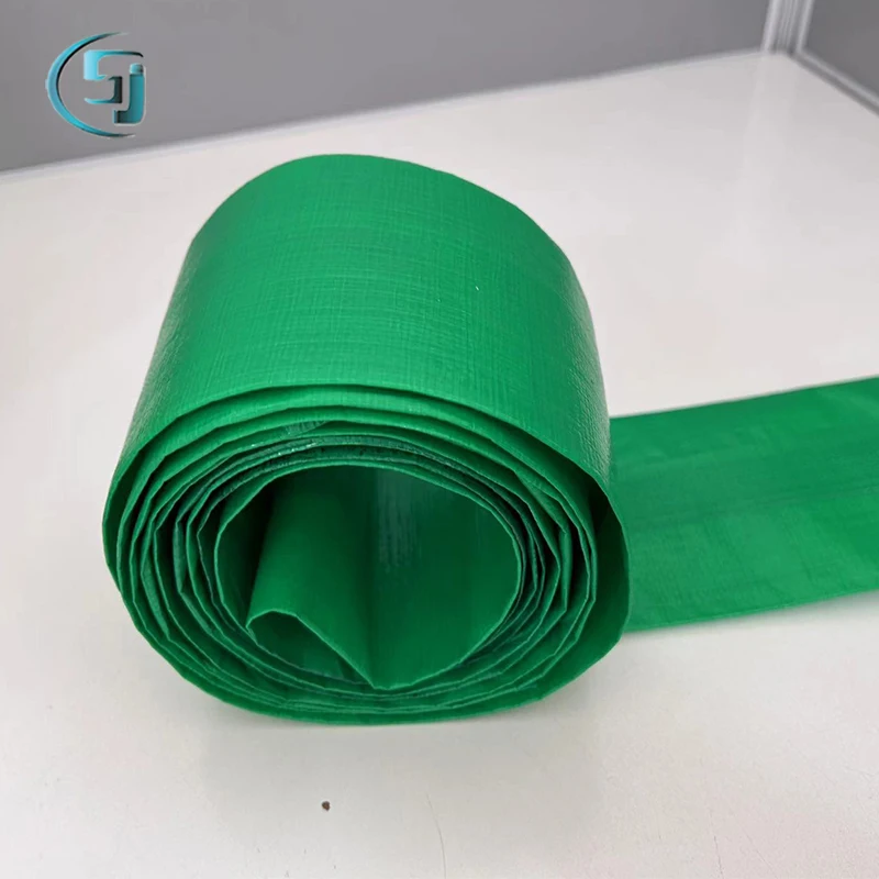 High quality factory outlet PVC Coated Plastic Hose Plastic Coating Lay flat hose