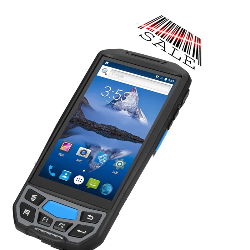 PDA manufacturer industrial 1D 2D PDA barcode scanner android Handheld terminal with RFID Reader