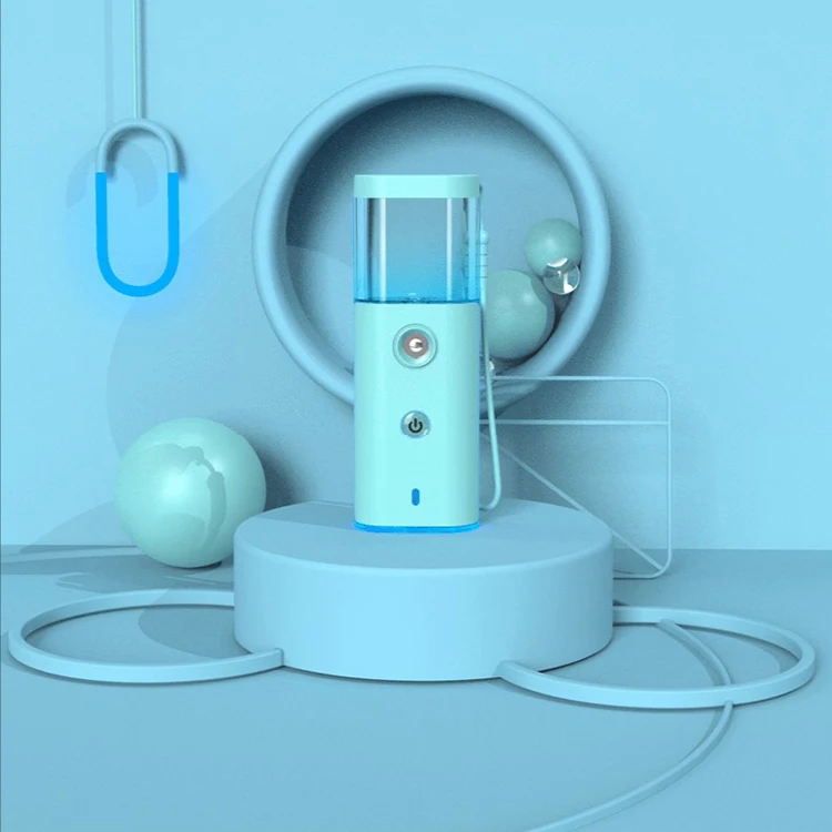 Handheld Private Label Mini Spa Portable Personal Cold Spray Water Usb Charge Beauty Steamer Facial Mist Sprayer