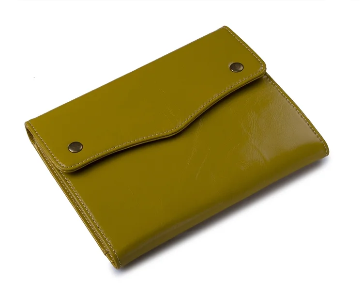 Custom A4 Legal Pad Word Padfolio File Folder PU Leather Binder Portfolio for Business Documents Customizable Word Pad Folder