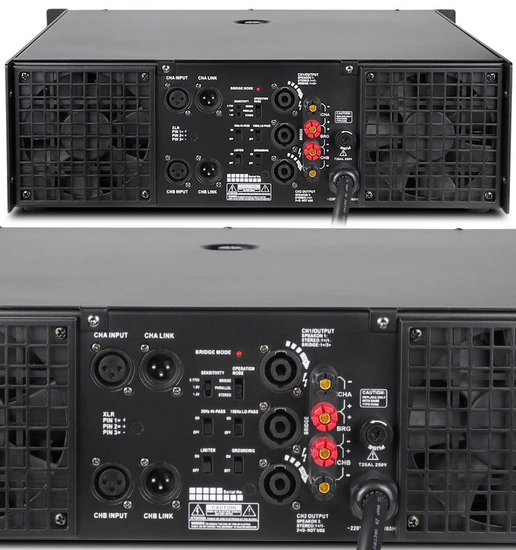 Professional Audio Standard CA50 Power Amplifier Stage Performance Audio Power Amplifier