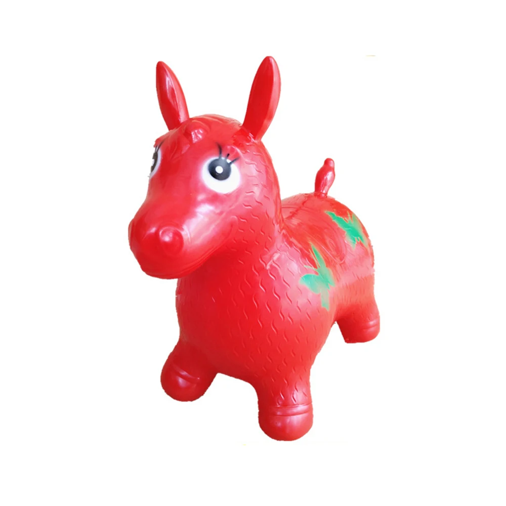 
Koryen Kid Toy Inflatable Plastic Horse Jumping Toy 