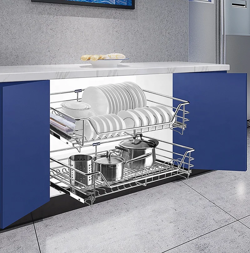 Three Sided Drawer Basket