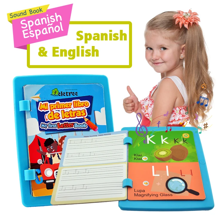 Children Libro De Cuentos En Espanol Historia Arcanos Kids Bilingual Story Educational Book With Talking Pen Espanish