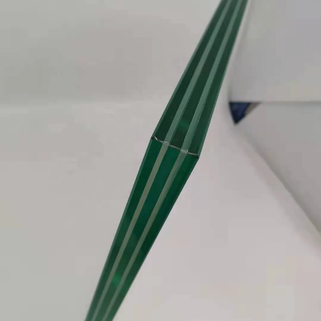 Silk Screen Ceramic Printing Tempered Laminated Glass With SGP interlayer for Balustrade