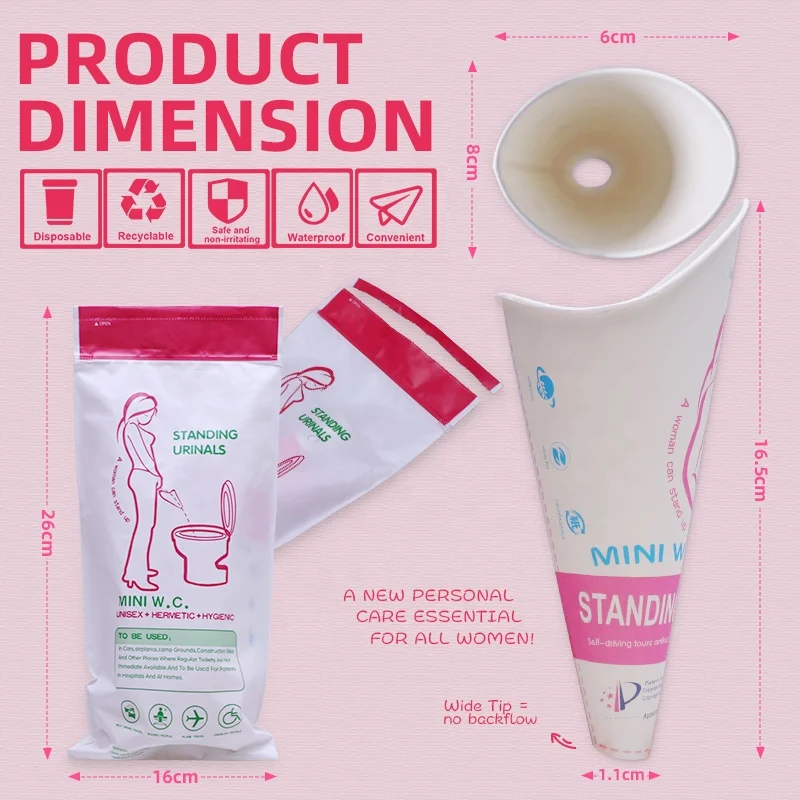 Emergency Urine Bag Outdoor Disposable Urinal Bag Portable Emergency Pee Bag Camping Male Female Kids Adults Toilet