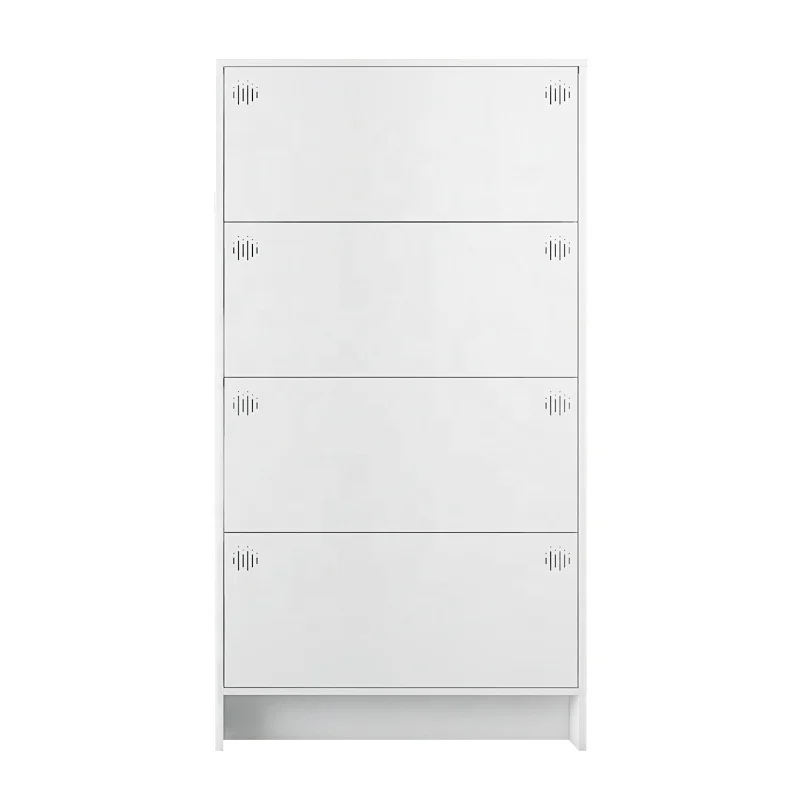 Современный дизайн стойка для обуви шкаф хранения белый обуви/стальной