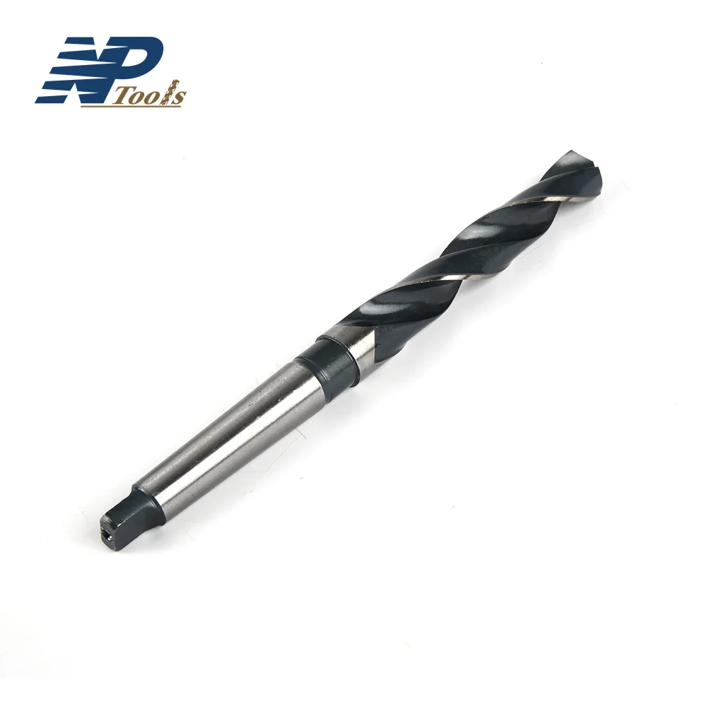NAIPU OEM HSS 4341 factory High performance DIN 345 morse taper shank twist drill for steel and copper drilling