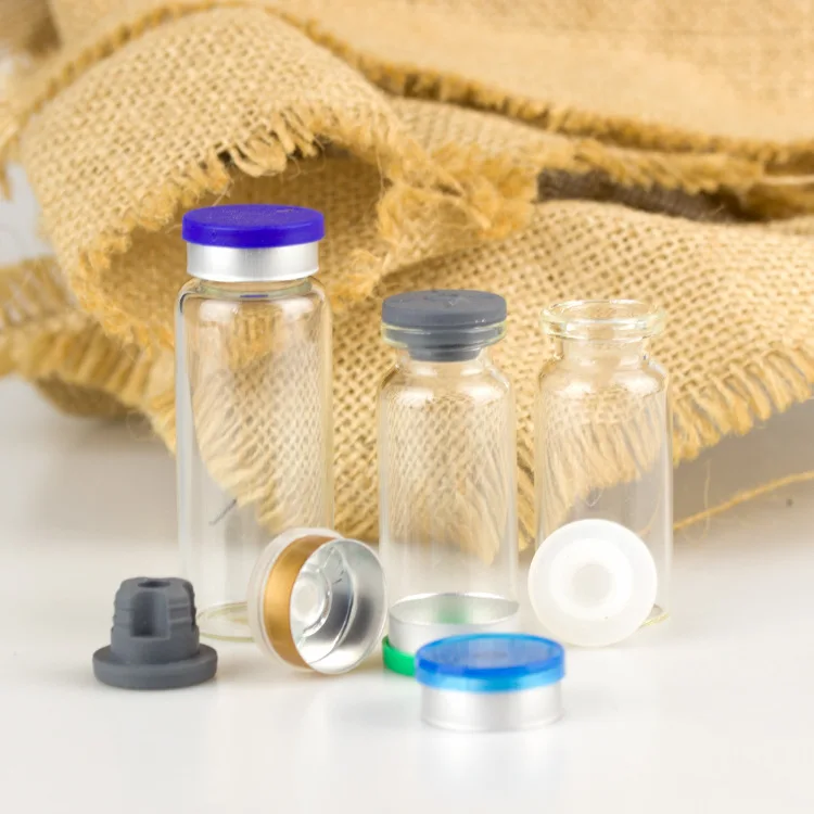 10ml Clear penicillin bottle Medical glass bottle Injection Vials for Antibiotics small glass vial Moulded glass bottles
