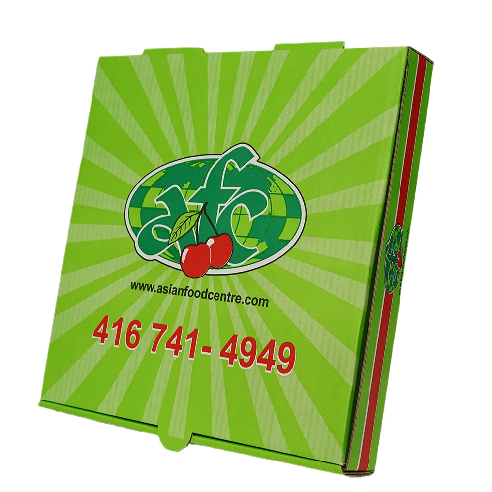 Factory Price High Quality Custom Packaging Price Order Online Hot And Fresh Pink Square Pizza Boxes Custom made pizza boxes