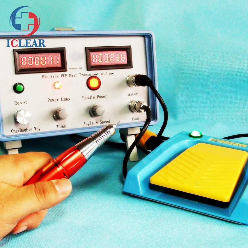 Countable Hair Follicle Extractor Minimally Invasive FUE Hair Transplant Machine