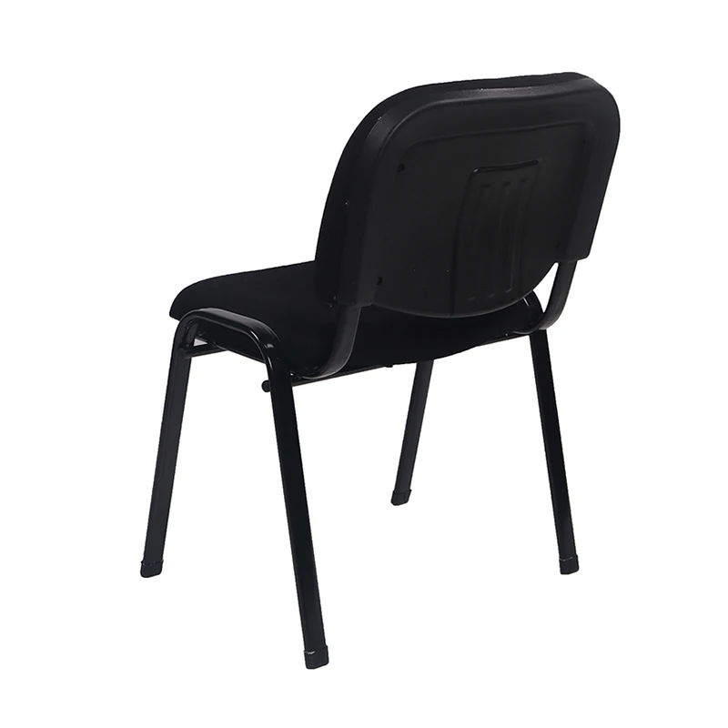 Foshan AODA Metal Frame Fabric Armless Stacking Chair Linkable Connectable Guest Visitor Conference Student Chair