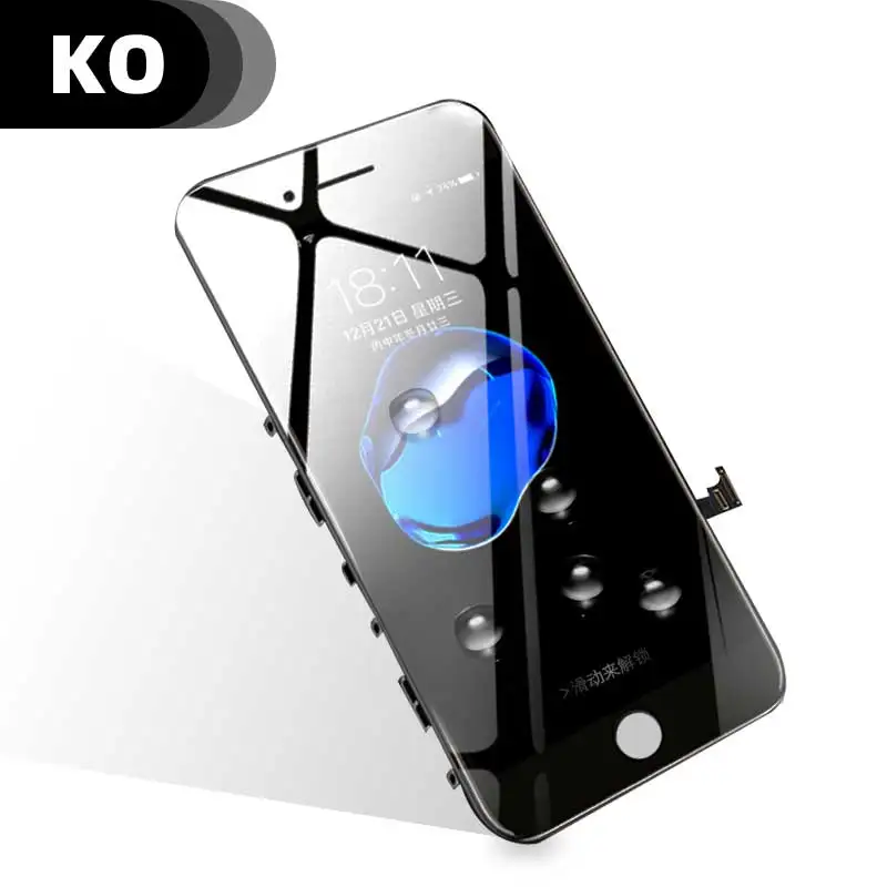  KO Мобильный телефон ЖК-экран оптовая продажа дисплей для iphone 6 6s 7 8 экран сотовый части сенсорный