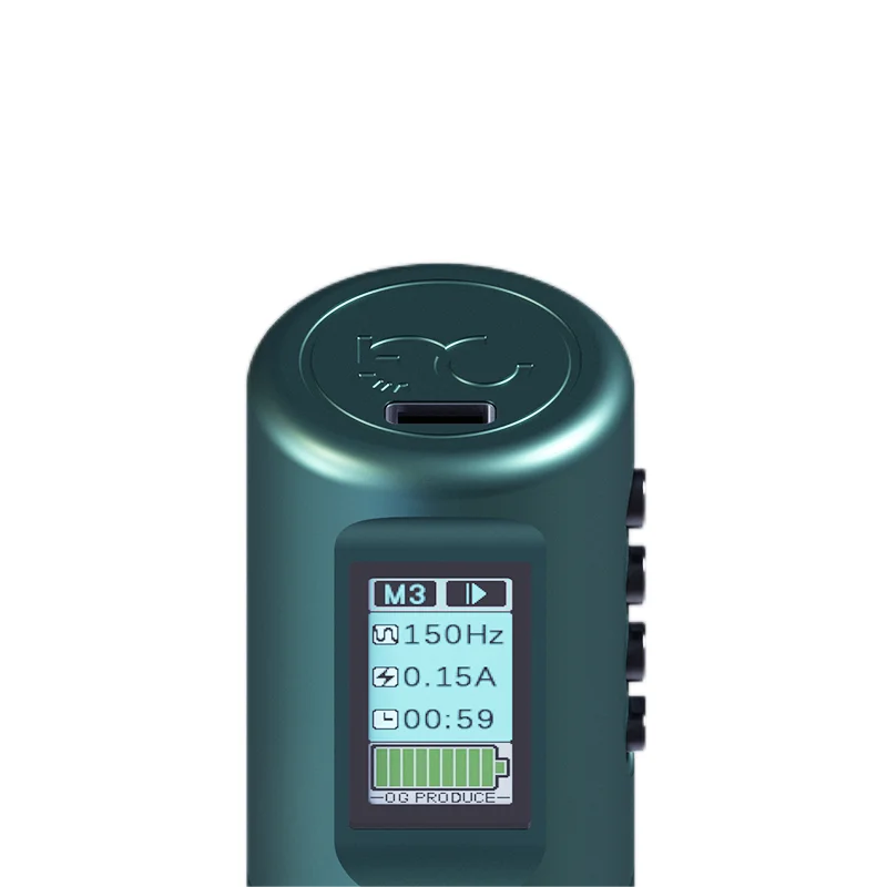 maquina de tatuar profesional OG PRODUCE PIONEER-FREQUENCY MASTER 4mm Wireless Tattoo Machine Kit For Body art