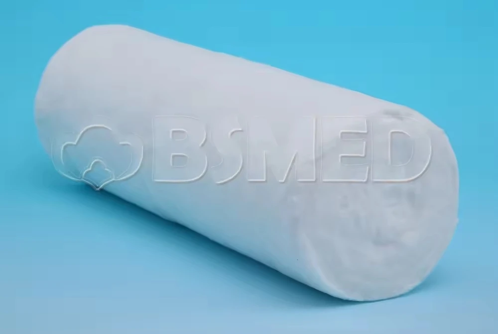 Bleached Comber Noil Cotton Rolls