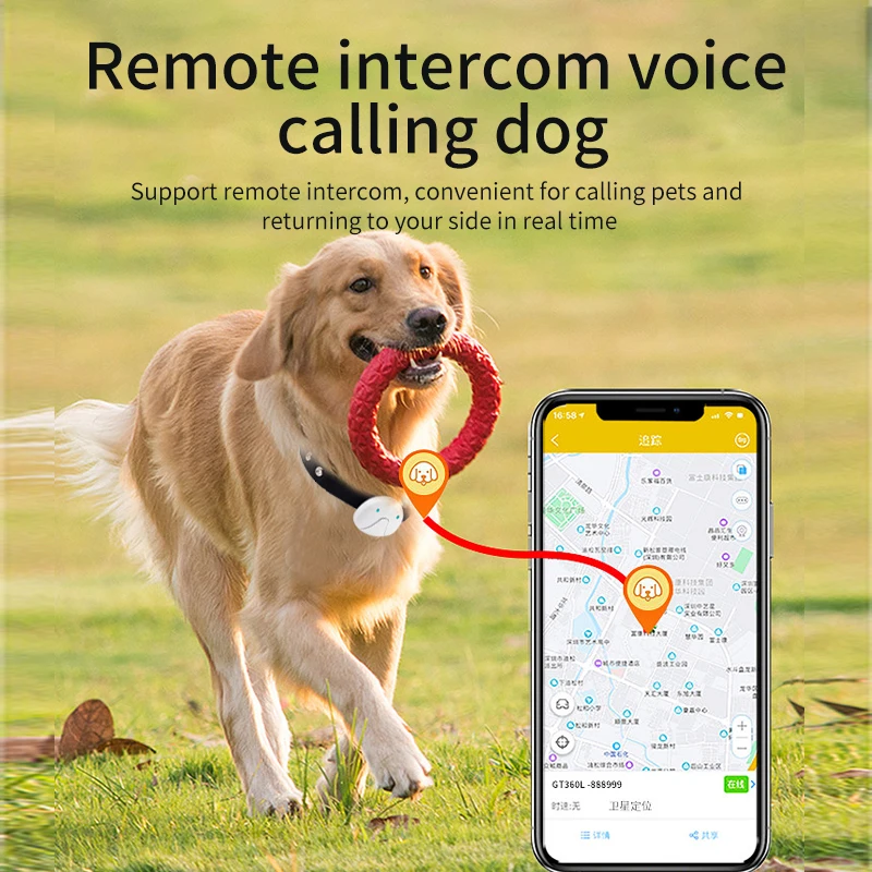 GPS pet locator WiFi positioning dog and cat positioning tracker intelligent travel anti-lost small and medium dog accessories