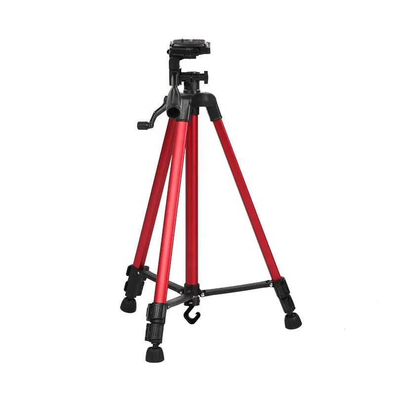 
3366 Professional And Lightweight Colorful Tripod For Camera And Video Made Of Aluminium Alloy 