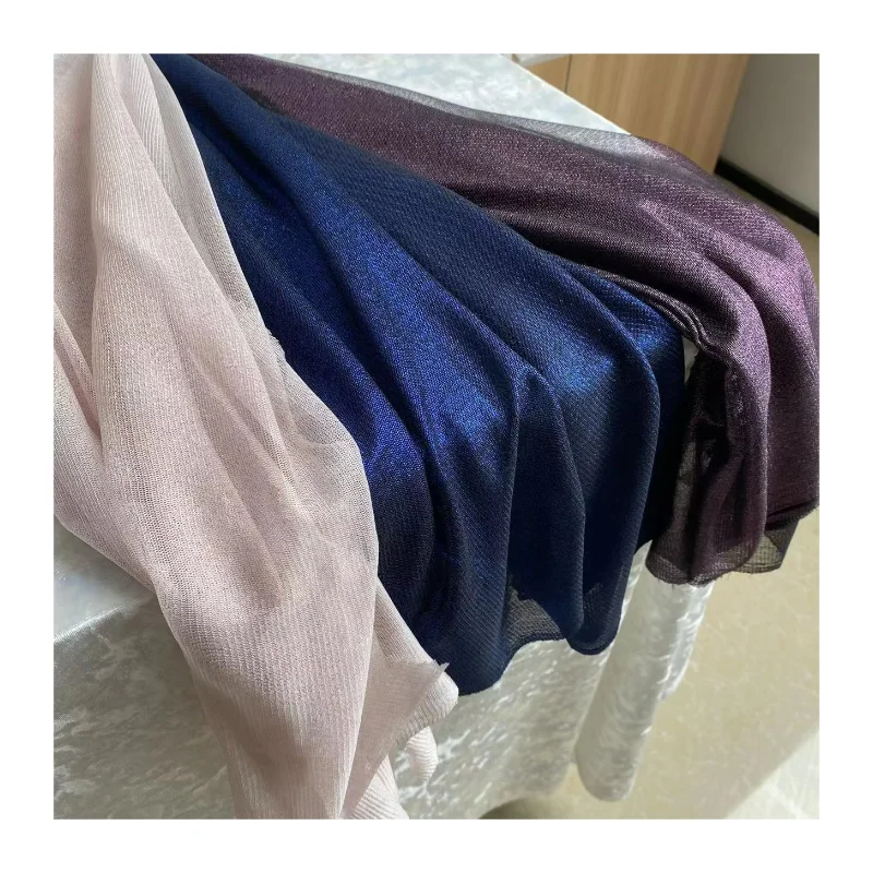 Factory Wholesale Top High Quality 6A Grade Garment Fabric Real Natural Silk 100% Silk Mesh Foil Printed Fabric