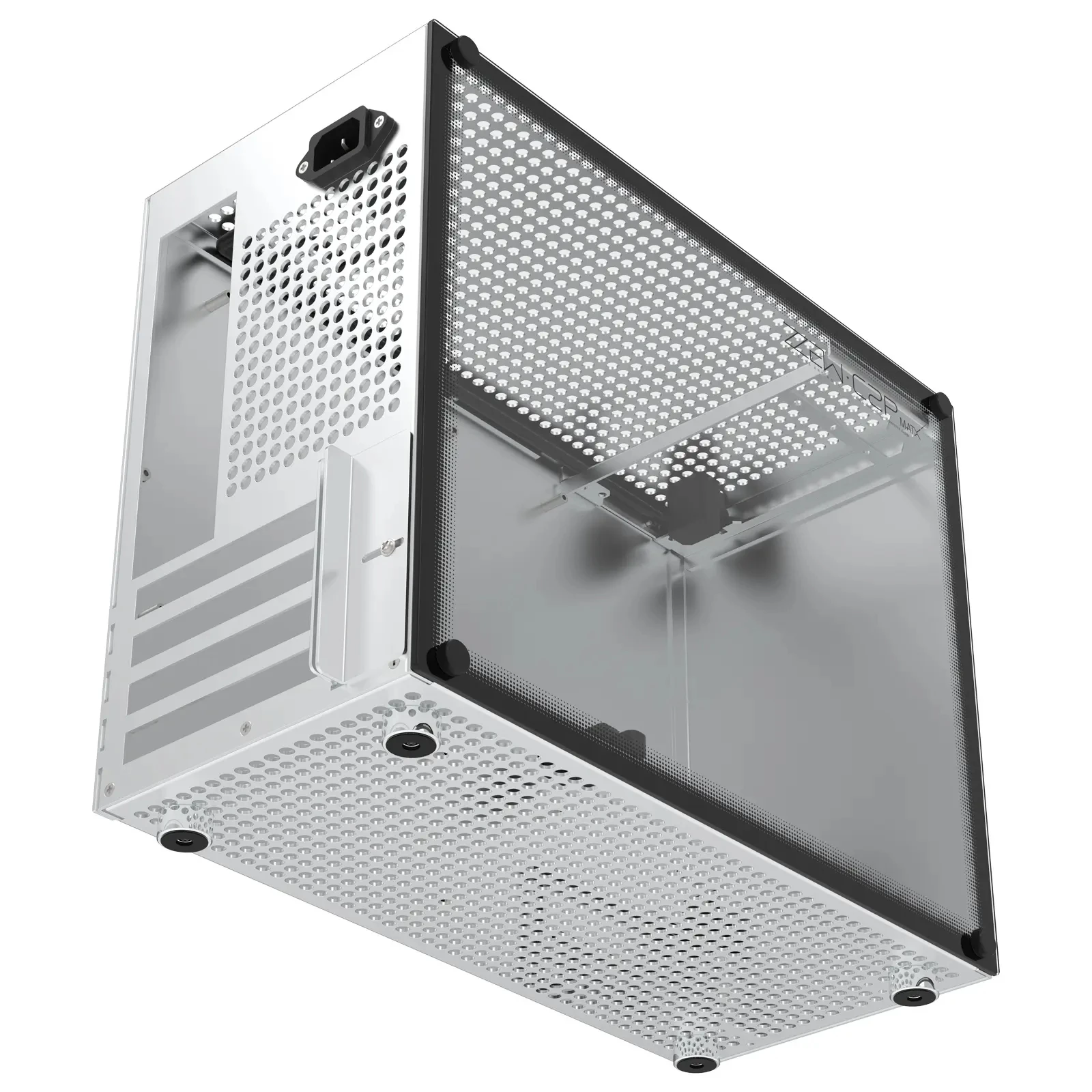 Aluminum Micro ATX Case MATX Case Desktop Chassis Computer Gaming PC case with DIY Installation