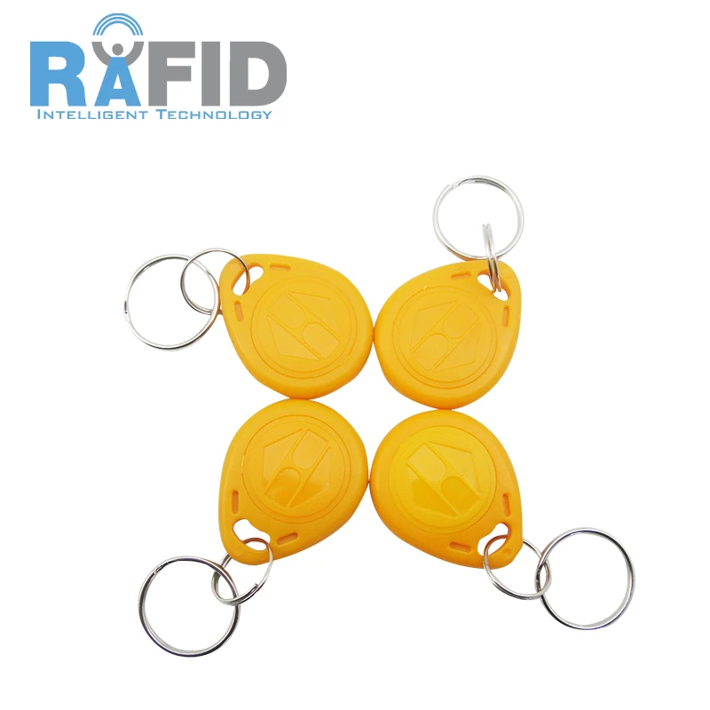 RAFID 125Khz TK4100 RFID Keychain Keyfob token Tags Access Control Rfid Proximity Key Fob