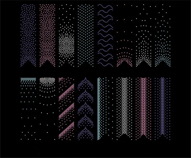 Кристаллическая полоска-бант